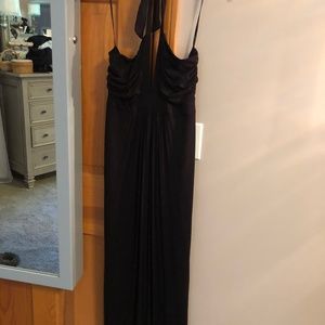 Long halter dress casual or dressy never worn